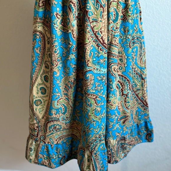 Derek Heart Boho Paisley Cotton Sundress – Size Large - Picture 6 of 11